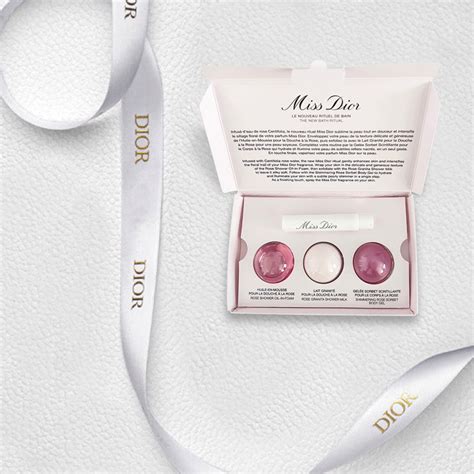 miss dior the bath ritual bubble card 